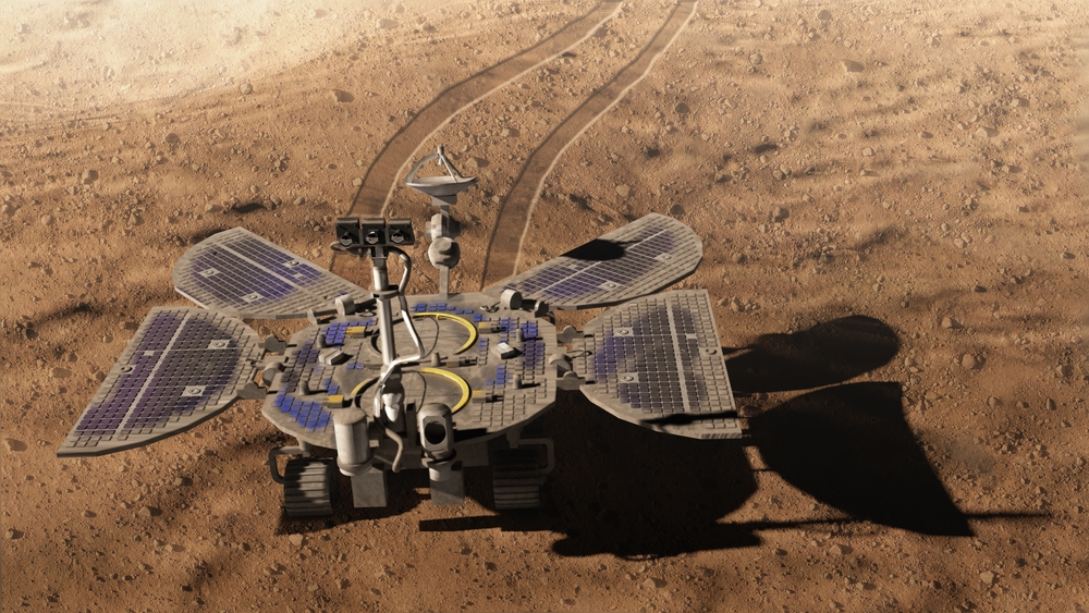 Il rover Zhurong sulla superficie di Marte
